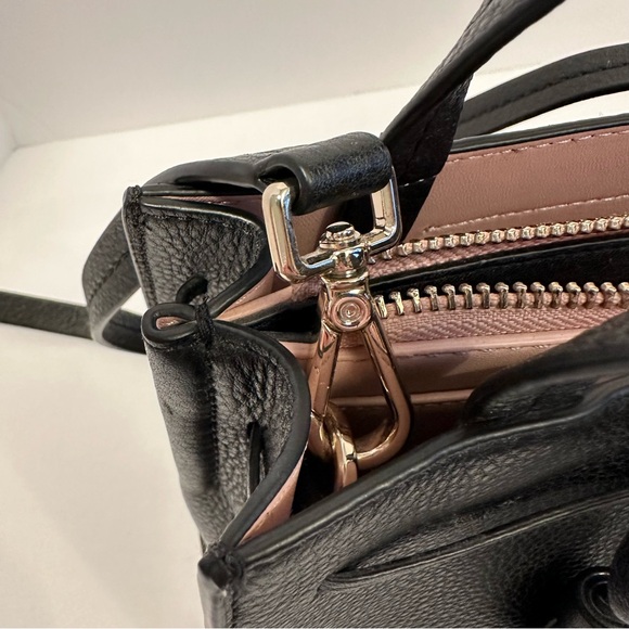 Black Kate Spade Hayes Mini Satchel Black Purse - Picture 7 of 17